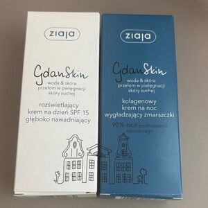 Ziaja Gdan Skin Day and Night Cream Set from Poland